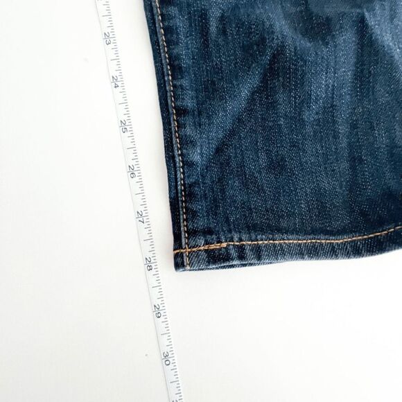 Gap 1969 Womens Low Rise Always Skinny Dark Wash Blue Denim Jeans Size 28 - Picture 6 of 11
